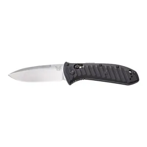 BENCHMADE Presidio 3.72" Drop Point Satin Plain Blade