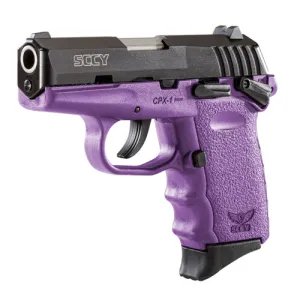 SCCY INDUSTRIES CPX-1 CBPU 9mm 3.1" Black 10rd Purple w/Safety