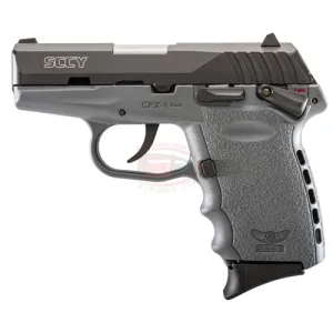 SCCY INDUSTRIES CPX-1 CBSG 9mm 3.1" Black 10rd Sniper Gray