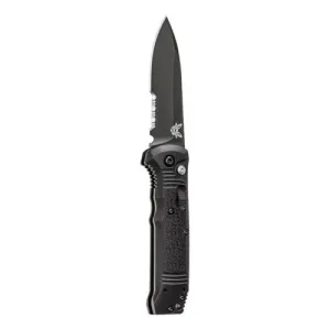BENCHMADE Casbah 3.4" Drop Point Serrated Coated Blade