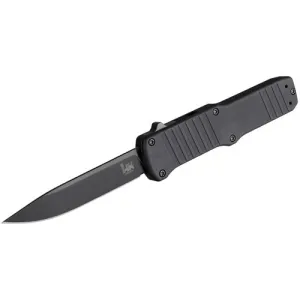 HOGUE HK Hadron 3.375" OTF Auto Clip Point Black