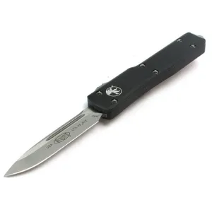 MICROTECH KNIVES UTX-70 S/E OTF 2.41" Stonewash Standard Black