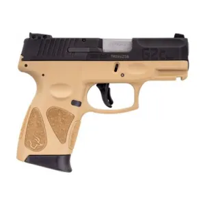 TAURUS G2C 9mm 3.2" Black 10rd Tan