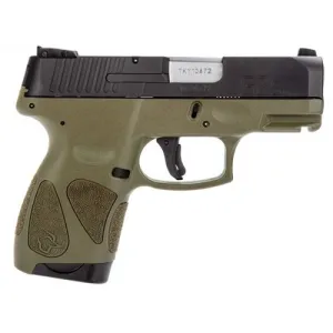 TAURUS G2S 9mm BLK/ODG 3.2" 7rd