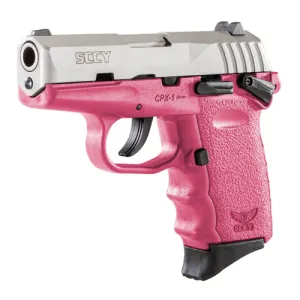 SCCY INDUSTRIES CPX-1 TTPK 9mm 3.1" SS 10rd Pink 3 Dot