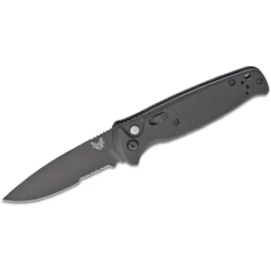 BENCHMADE CLA 3.4" Drop Point Serrated Edge Coated Finish
