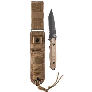 BENCHMADE Nimravus 4.5" Tanto Coated Finish Serrated Edge