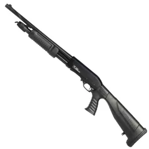 IVER JOHNSON PAS12PG 12 Gauge 3" 18" 4+1 Pump Shotgun - Black