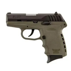 SCCY INDUSTRIES CPX-2 9mm 3.1in 10rd Pistol - Black / OD Green