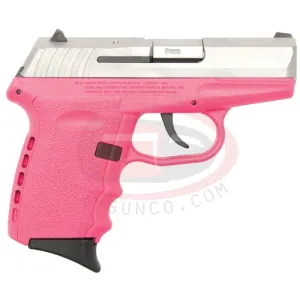 SCCY INDUSTRIES CPX-2 TTPK 9mm 3.1" SS 10rd Pink Grip