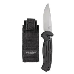 BENCHMADE AFO II 3.56" Drop Point Satin Finish Plain Edge