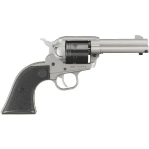 RUGER Wrangler Sheriff 22LR 3.75" 6rd Revolver | Silver Cerakote