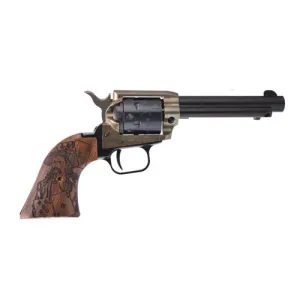 HERITAGE MANUFACTURING Rough Rider Western 22 LR 4.75" 6rd Revolver - Case Hardened / Wild Bill Grip