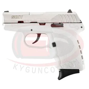 SCCY INDUSTRIES CPX-2 TTWT 9mm 3.1" SS 10rd White Grip