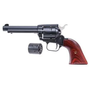 HERITAGE MANUFACTURING Rough Rider 22 LR / 22 WMR 4.75" 6rd Revolver - Blued / Cocobolo Grips