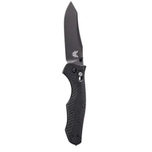 BENCHMADE Contego 3.98" Reverse Tanto Plain Edge Coated