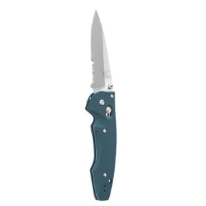 BENCHMADE Emissary 3.45" Drop Point Serrated Edge Satin