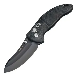 HOGUE EX-04 3.5" Upswept Black G-10 Frame