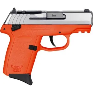 SCCY INDUSTRIES CPX-1 9mm 3.1" 10rd Pistol - Stainless / Orange