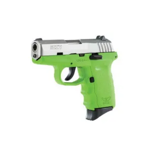 SCCY INDUSTRIES CPX-2 9mm 3.1" 10rd Pistol - Stainless | Lime