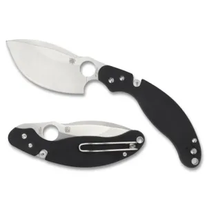 SPYDERCO Parata G-10 Black Plain Edge
