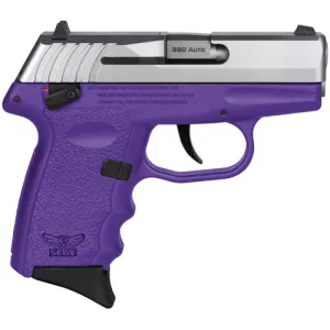 SCCY INDUSTRIES CPX-4 380 ACP 2.96" 10rd Pistol - Purple / Stainless Steel