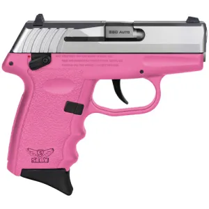 SCCY INDUSTRIES CPX-4 380 ACP 2.96" 10rd Pistol - Pink / Stainless Steel