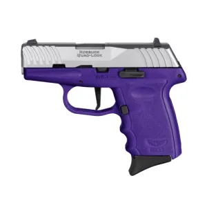 SCCY INDUSTRIES DVG-1 9mm 3.1" 10rd Pistol - Stainless / Purple