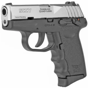 SCCY INDUSTRIES CPX-4 380 ACP 3.1" 10rd Pistol - Black / Stainless