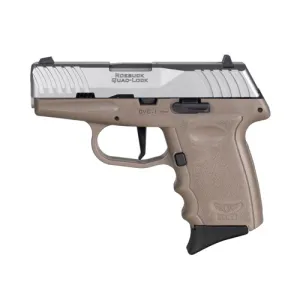 SCCY INDUSTRIES DVG1 9mm 3.1" 10rd Pistol - Stainless / Tan