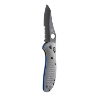 BENCHMADE Griptilian 3.45" Sheepsfoot Serrated Edge Coated