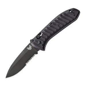 BENCHMADE Presidio 3.72" Drop Point Serrated Plain Blade