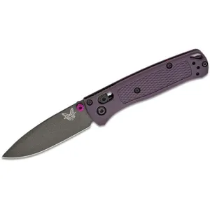 BENCHMADE Mini Bugout Axis Drop Point - Dark Purple