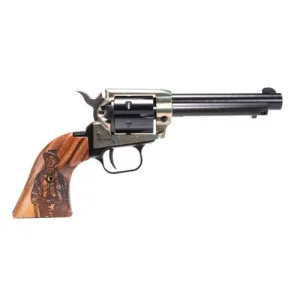 HERITAGE MANUFACTURING Rough Rider Western 22 LR 4.75" 6rd Revolver - Blued / Billy the Kid Grips