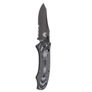 BENCHMADE Rift 3.67" Reverse Tanto Serrated Edge Coated