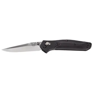 BENCHMADE 943 3.4" Clip Point Plain Edge Satin Finish