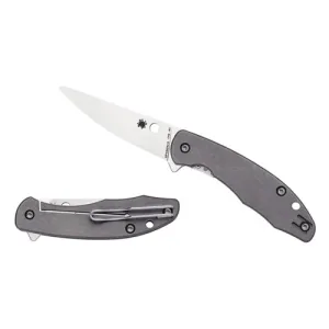 SPYDERCO Mantra 2 Titanium CPM M4 Plain Edge