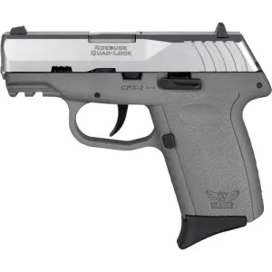 SCCY INDUSTRIES CPX-2 9mm 3.1" 10rd Pistol - Grey / Stainless