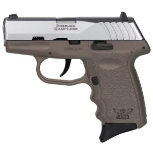 SCCY INDUSTRIES CPX-3 380 ACP 3.1" 10rd Pistol - Stainless / FDE