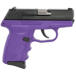 SCCY INDUSTRIES CPX-3 380 ACP 3.1" 10rd Pistol - Black | Purple
