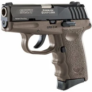 SCCY INDUSTRIES CPX-3 380 ACP 3.1" 10rd Pistol - FDE / Black