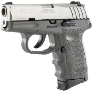 SCCY INDUSTRIES CPX-3 380 ACP 3.1" 10rd Pistol - Stainless / Grey