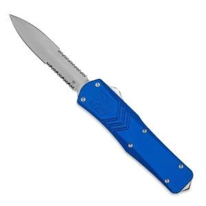 COBRATEC Large FS-X Blue Generation 3 Dagger 2 Side Serrate