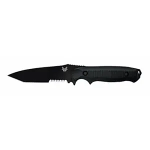 BENCHMADE Nimravus 4.5" Tanto Coated Finish Serrated Edge
