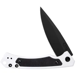 CASE KNIVES Marilla White Cerakote Drop Point Black/DLC Blade