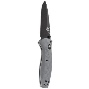 BENCHMADE Barrage 3.6" Drop Point Coated Plain Edge