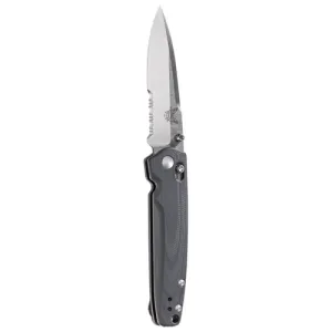 BENCHMADE Valet 2.96" Drop Point Satin Finish Serrated Edge