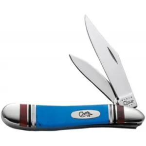 CASE KNIVES Exotic Turquoise Blood Jet Pea