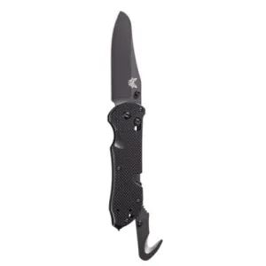 BENCHMADE Triage 3.5" Sheepsfoot Coated Finish Plain Edge
