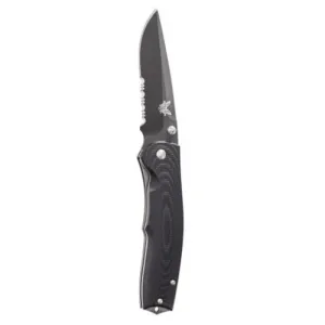 BENCHMADE Torrent 3.6" Drop Point Serrated Edge Coated